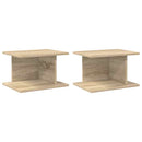 vidaXL Éjjeli asztal 2 pcs Sonoma tölgy 40 x 30 x 25 cm Faanyag