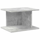 vidaXL Éjjeli asztal Beton Szürke 40 x 30 x 25 cm Szerelt Fa