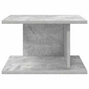 vidaXL Éjjeli asztal Beton Szürke 40 x 30 x 25 cm Szerelt Fa