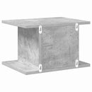 vidaXL Éjjeli asztal 2 pcs Beton Szürke 40 x 30 x 25 cm Faanyag