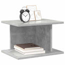 vidaXL Éjjeli asztal 2 pcs Beton Szürke 40 x 30 x 25 cm Faanyag