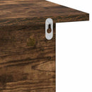 vidaXL Éjjeli asztal 2 pcs Füstölt tölgy 40 x 30 x 25 cm Faanyag