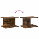 vidaXL Éjjeli asztal 2 pcs Füstölt tölgy 40 x 30 x 25 cm Faanyag