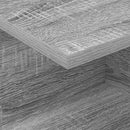 vidaXL Éjjeli asztal 2 pcs Szürke Sonoma 40 x 30 x 25 cm Faanyag
