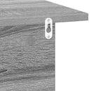vidaXL Éjjeli asztal 2 pcs Szürke Sonoma 40 x 30 x 25 cm Faanyag