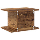 vidaXL Éjjeli asztal Öreg fa 40 x 30 x 25 cm Faanyag