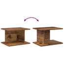 vidaXL Éjjeli asztal 2 pcs Öreg fa 40 x 30 x 25 cm Faanyag