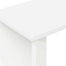 vidaXL Végasztal Fehér 35 x 25 x 50 cm Faanyag