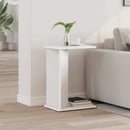 vidaXL Végasztal Fehér 35 x 25 x 50 cm Faanyag