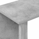 vidaXL Végasztal Beton Szürke 35 x 25 x 50 cm Faanyag