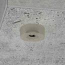 vidaXL Végasztal Beton Szürke 35 x 25 x 50 cm Faanyag
