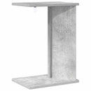 vidaXL Végasztal Beton Szürke 35 x 25 x 50 cm Faanyag
