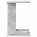 vidaXL Végasztal Beton Szürke 35 x 25 x 50 cm Faanyag