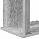 vidaXL Végasztal Szürke Sonoma 35 x 25 x 50 cm Faanyag