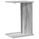 vidaXL Végasztal Szürke Sonoma 35 x 25 x 50 cm Faanyag