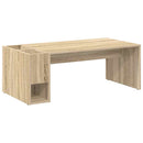 vidaXL Dohányzóasztal Sonoma tölgy 101,5 x 50 x 37 cm Szerelt Fa