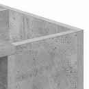vidaXL Dohányzóasztal Beton Szürke 101,5 x 50 x 37 cm Szerelt Fa