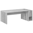 vidaXL Dohányzóasztal Szürke Sonoma 101,5 x 50 x 37 cm Faanyag
