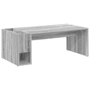 vidaXL Dohányzóasztal Szürke Sonoma 101,5 x 50 x 37 cm Faanyag