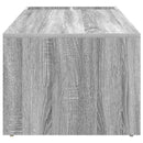 vidaXL Dohányzóasztal Szürke Sonoma 101,5 x 50 x 37 cm Faanyag