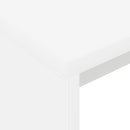 vidaXL Asztal Fehér Szerelt Fa 109 x 50 x 78 cm