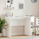 vidaXL Asztal Fehér Szerelt Fa 109 x 50 x 78 cm