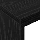 vidaXL Asztal Fekete tölgy 109 x 50 x 78 cm Faanyag
