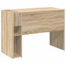 vidaXL Asztal Sonoma tölgy 109 x 50 x 78 cm Faanyag