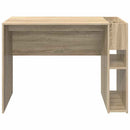 vidaXL Asztal Sonoma tölgy 109 x 50 x 78 cm Faanyag