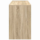 vidaXL Asztal Sonoma tölgy 109 x 50 x 78 cm Faanyag