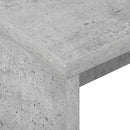 vidaXL Asztal Beton Szürke 109 x 50 x 78 cm Faanyag