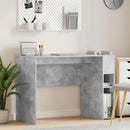 vidaXL Asztal Beton Szürke 109 x 50 x 78 cm Faanyag