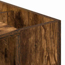 vidaXL Asztal Füstölt tölgy 109 x 50 x 78 cm Faanyag