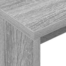 vidaXL Asztal Szürke Sonoma 109 x 50 x 78 cm Faanyag
