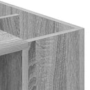 vidaXL Asztal Szürke Sonoma 109 x 50 x 78 cm Faanyag
