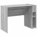 vidaXL Asztal Szürke Sonoma 109 x 50 x 78 cm Faanyag