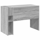 vidaXL Asztal Szürke Sonoma 109 x 50 x 78 cm Faanyag