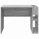 vidaXL Asztal Szürke Sonoma 109 x 50 x 78 cm Faanyag