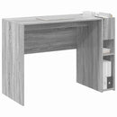 vidaXL Asztal Szürke Sonoma 109 x 50 x 78 cm Faanyag