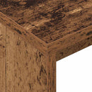 vidaXL Asztal Öreg fa 109 x 50 x 78 cm Faanyag
