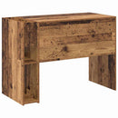 vidaXL Asztal Öreg fa 109 x 50 x 78 cm Faanyag