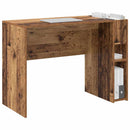 vidaXL Asztal Öreg fa 109 x 50 x 78 cm Faanyag