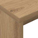 vidaXL Asztal Artisan tölgy 109 x 50 x 78 cm Faanyag