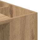 vidaXL Asztal Artisan tölgy 109 x 50 x 78 cm Faanyag