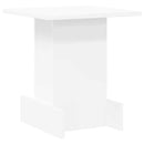 vidaXL Végasztal Fehér 35,5 x 35 x 40 cm Faanyag