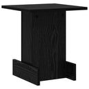 vidaXL Végasztal Fekete tölgy 35,5 x 35 x 40 cm Faanyag