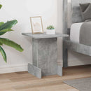 vidaXL Végasztal Beton Szürke 35,5 x 35 x 40 cm Faanyag