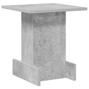 vidaXL Végasztal Beton Szürke 35,5 x 35 x 40 cm Faanyag