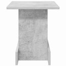 vidaXL Végasztal Beton Szürke 35,5 x 35 x 40 cm Faanyag