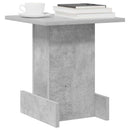 vidaXL Végasztal Beton Szürke 35,5 x 35 x 40 cm Faanyag